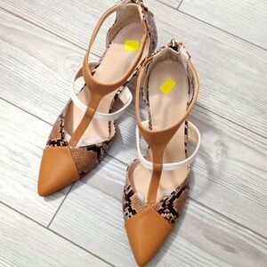 (12-4319) Women's  High Heel Pumps Sz 8